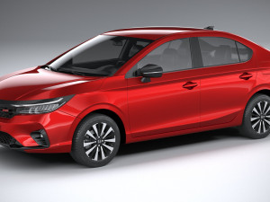 Honda City RS CVT 2024 3D Model