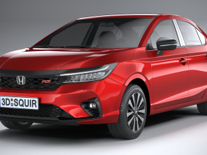 Honda City RS CVT 2024 3D 모델