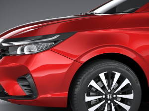 Honda City RS CVT 2024 3D 모델