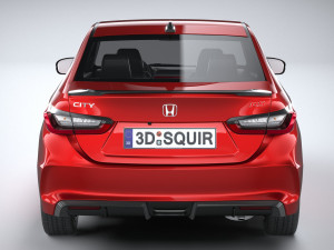 Honda City RS CVT 2024 3D 모델