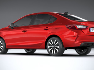 Honda City RS CVT 2024 3D 모델