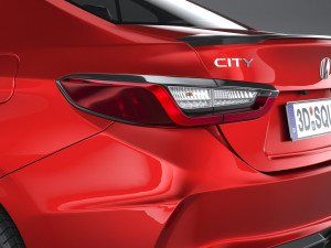 Honda City RS CVT 2024 3D 모델