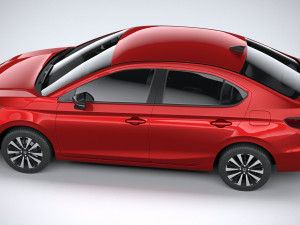 Honda City RS CVT 2024 3D 모델