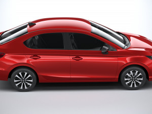 Honda City RS CVT 2024 3D 모델