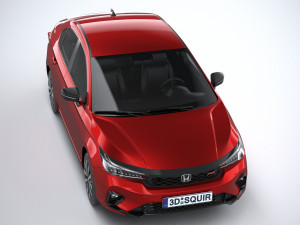Honda City RS CVT 2024 3D 모델