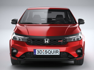 Honda City RS CVT 2024 3D 모델