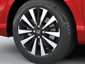 Honda City RS CVT 2024 3D 모델