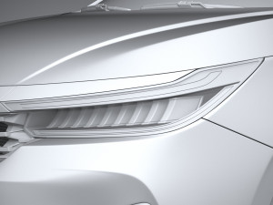 Honda City RS CVT 2024 3D 모델