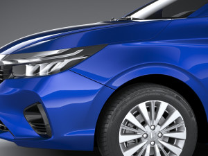 Honda City V CVT 2024 3D मॉडल
