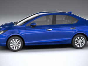 Honda City V CVT 2024 3D मॉडल