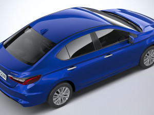 Honda City V CVT 2024 3D मॉडल