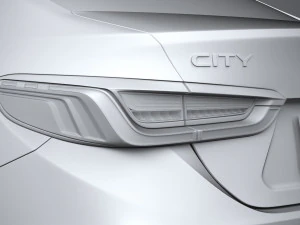 Honda City V CVT 2024 3D Model
