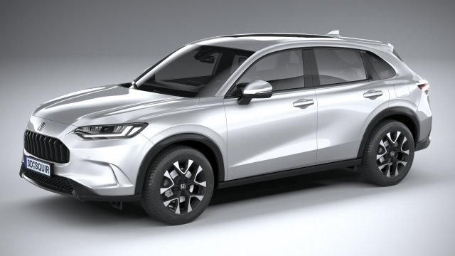 Honda ZR-V base 2024 3D Модель .c4d .max .obj .3ds .fbx .stl .blend 