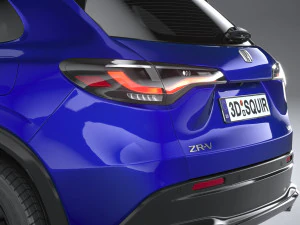 Honda ZR-V sport 2024 3D Model