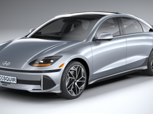 Hyundai Ioniq 6 2023 3Dモデル