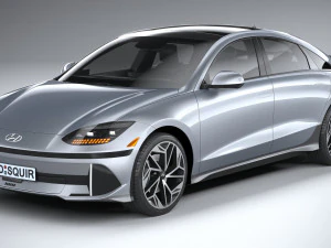 Hyundai Ioniq 6 2023 3D Model