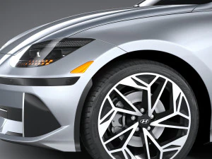 Hyundai Ioniq 6 2023 3D Model