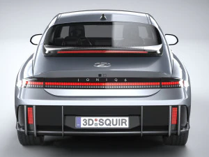 Hyundai Ioniq 6 2023 3D Model