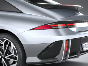 Hyundai Ioniq 6 2023 3D Model