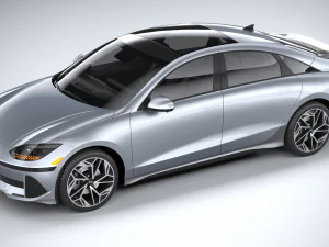 Hyundai Ioniq 6 2023 3D Model