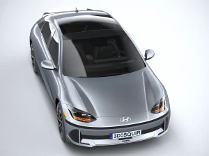 Hyundai Ioniq 6 2023 3D Model