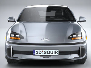 Hyundai Ioniq 6 2023 3D Model