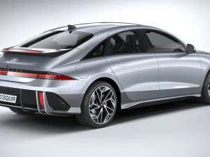 Hyundai Ioniq 6 2023 3D Model