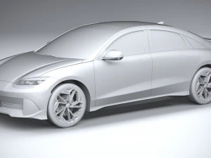 Hyundai Ioniq 6 2023 3D Model