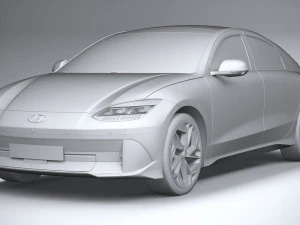 Hyundai Ioniq 6 2023 3D Model