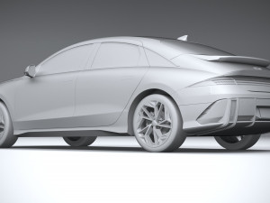 Hyundai Ioniq 6 2023 3Dモデル