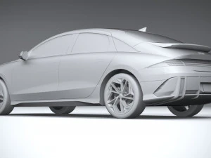 Hyundai Ioniq 6 2023 3D Model
