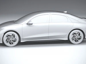 Hyundai Ioniq 6 2023 3D Model