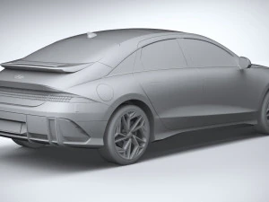 Hyundai Ioniq 6 2023 3D Model