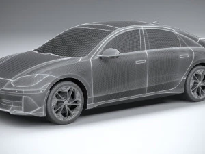 Hyundai Ioniq 6 2023 3D Model