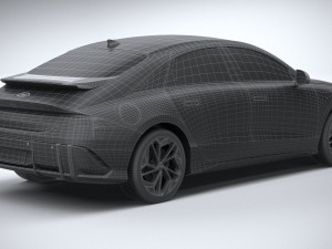 Hyundai Ioniq 6 2023 3Dモデル