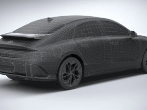 Hyundai Ioniq 6 2023 3D Model