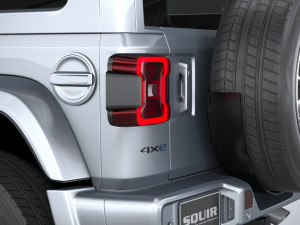 Jeep Wrangler 4xe 2024 3D 모델