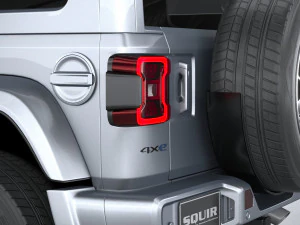 Jeep Wrangler 4xe 2024 3D Model