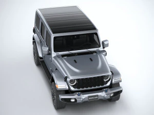 Jeep Wrangler 4xe 2024 3D Model