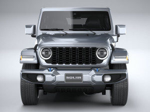 Jeep Wrangler 4xe 2024 3D 모델