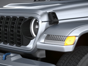 Jeep Wrangler 4xe 2024 3D 모델