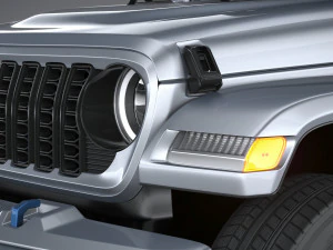 Jeep Wrangler 4xe 2024 3D Model