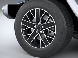 Jeep Wrangler 4xe 2024 3D 모델