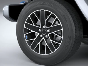 Jeep Wrangler 4xe 2024 3D Model