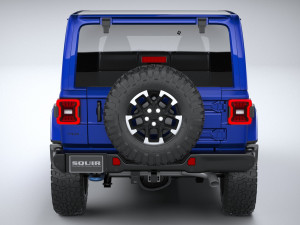 Jeep Wrangler 4xe Rubicon 2024 Modelo 3D
