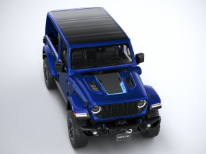 Jeep Wrangler 4xe Rubicon 2024 Modelo 3D