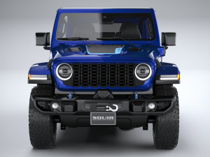 Jeep Wrangler 4xe Rubicon 2024 Modelo 3D