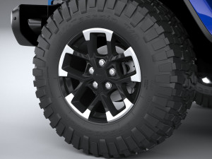 Jeep Wrangler 4xe Rubicon 2024 Modelo 3D