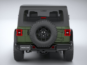Jeep Wrangler Willys 2024 Modelo 3D