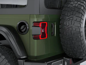 Jeep Wrangler Willys 2024 3D Model